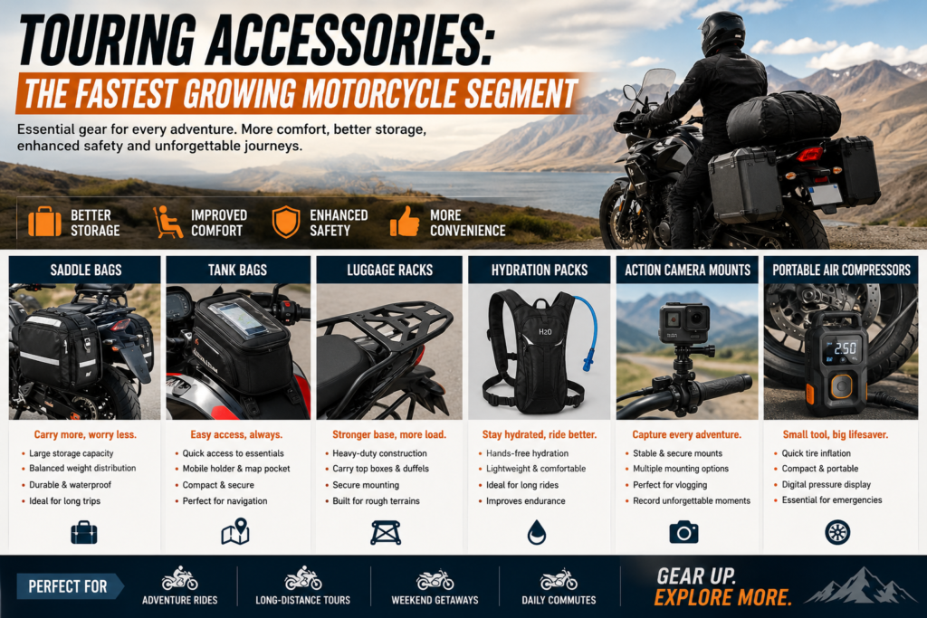 Touring Accessories: The Fastest Growing Motorcycle Segment